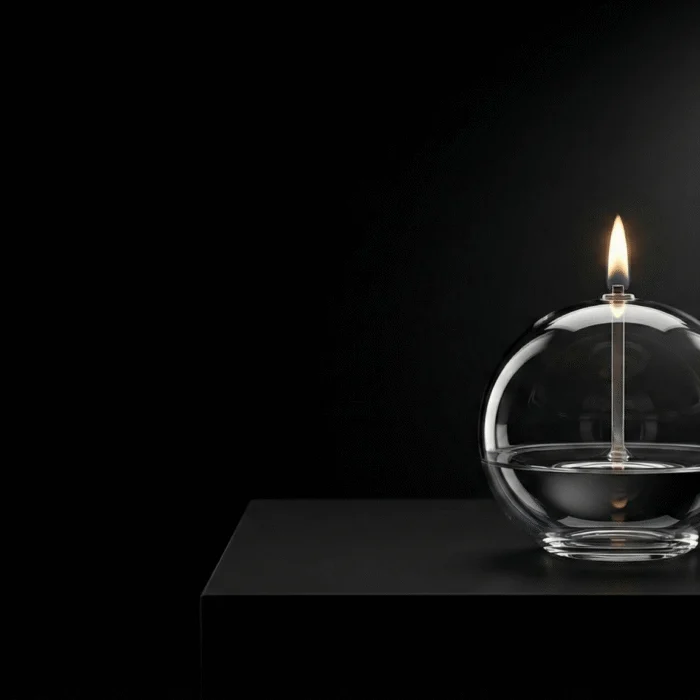 Comment utiliser une lampe à huile en verre ?