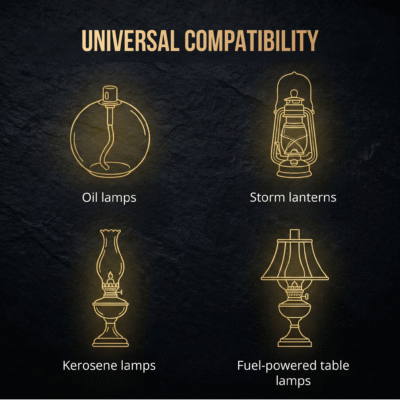 Liquid compatible with many different lamps