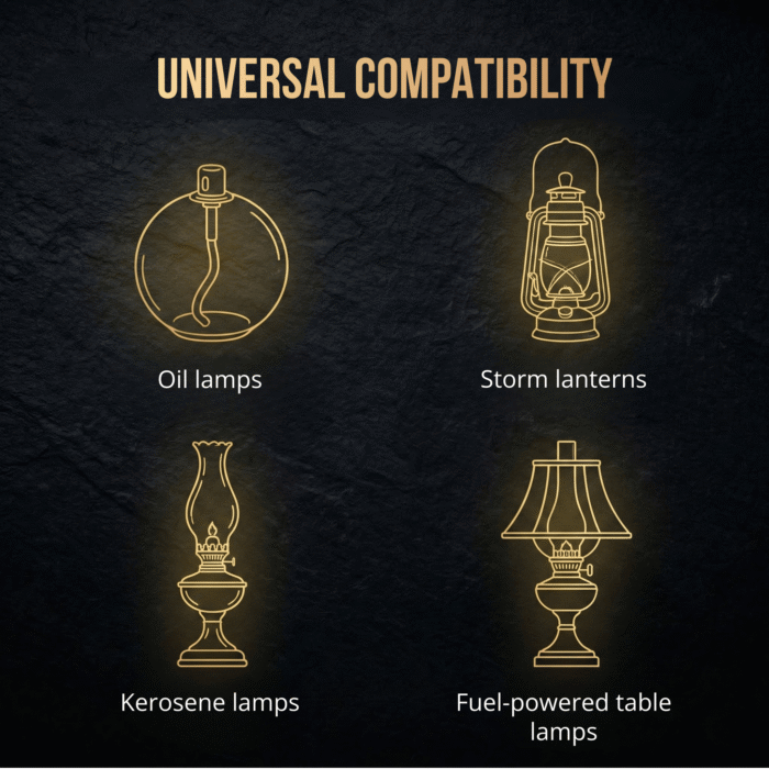 Liquid compatible with many different lamps
