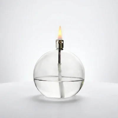 Orbe - Lampe à huile ronde