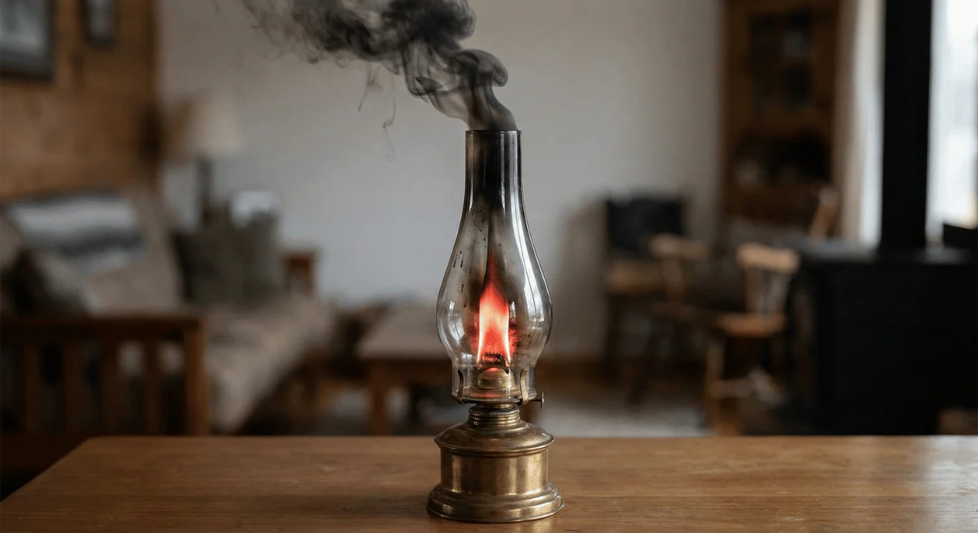 Why Is My Oil Lamp Smoking Black ? 4 Common Mistakes