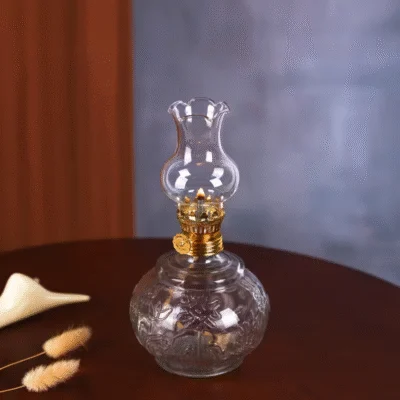 Fleur de Bombay - Lampe à Huile Indienne - Taille