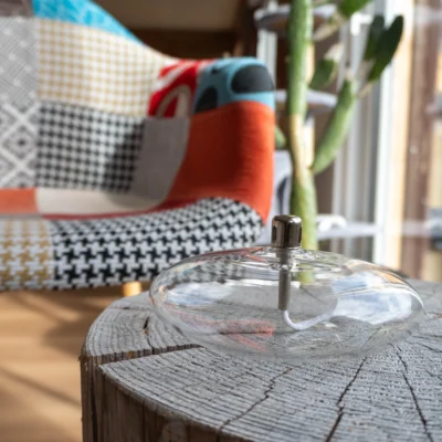 NO.3 – SILENCE (The Pebble) in a living room