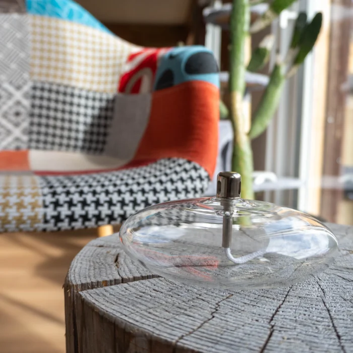 NO.3 – SILENCE (The Pebble) in a living room
